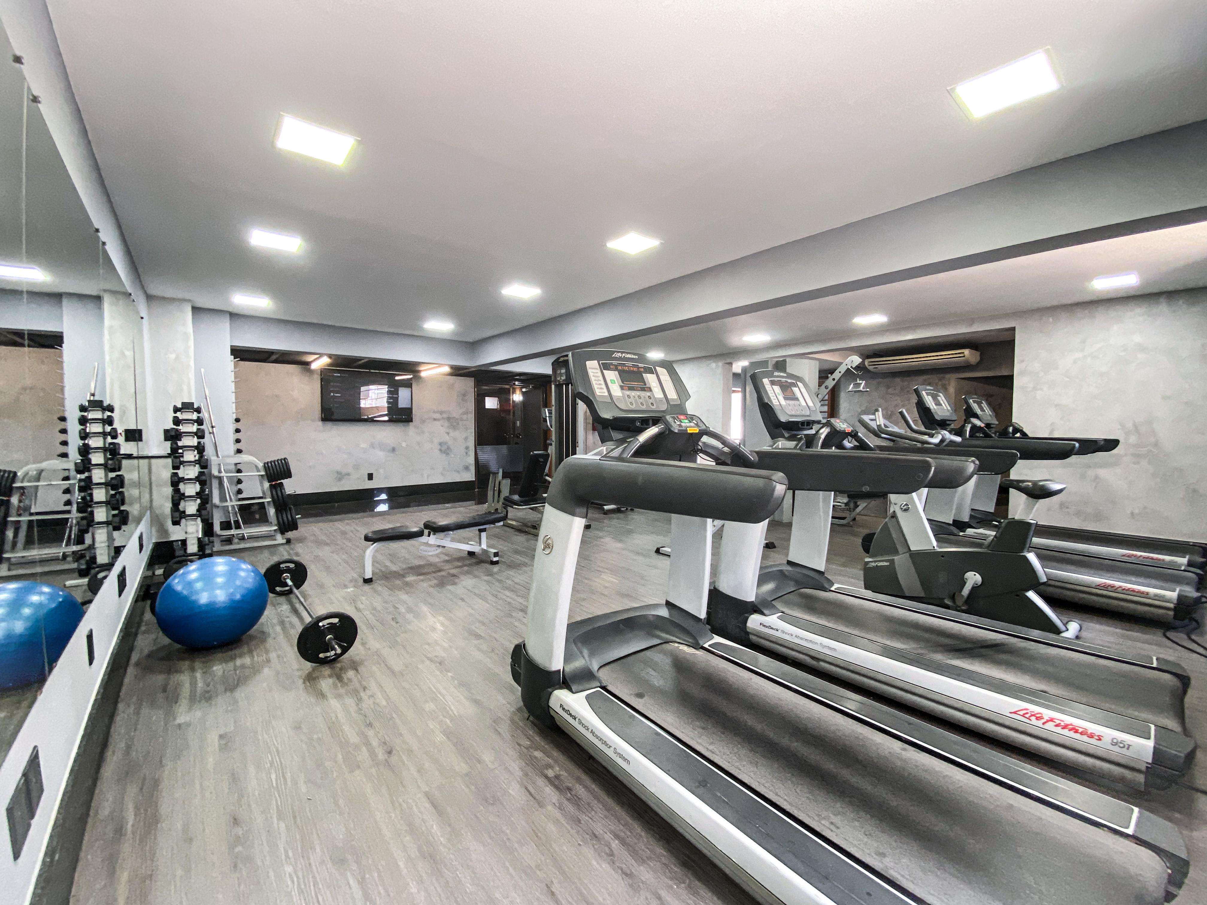 Ouro Minas Hotel Belo Horizonte, Dolce By Wyndham Extérieur photo The gym at the hotel