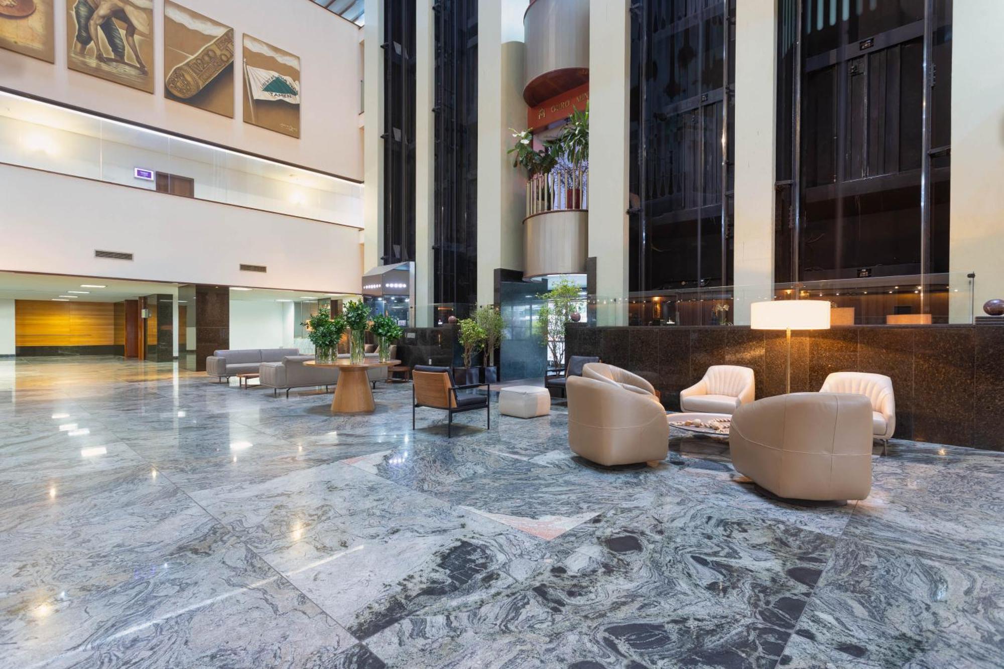 Ouro Minas Hotel Belo Horizonte, Dolce By Wyndham Extérieur photo Lobby