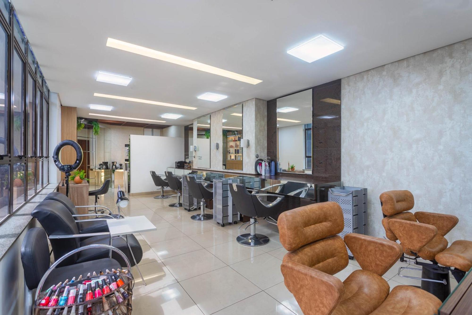 Ouro Minas Hotel Belo Horizonte, Dolce By Wyndham Extérieur photo A hair salon in São Paulo, Brazil