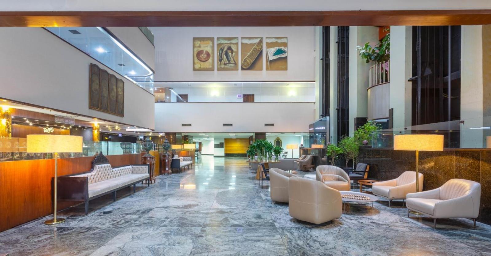 Ouro Minas Hotel Belo Horizonte, Dolce By Wyndham Extérieur photo Lobby