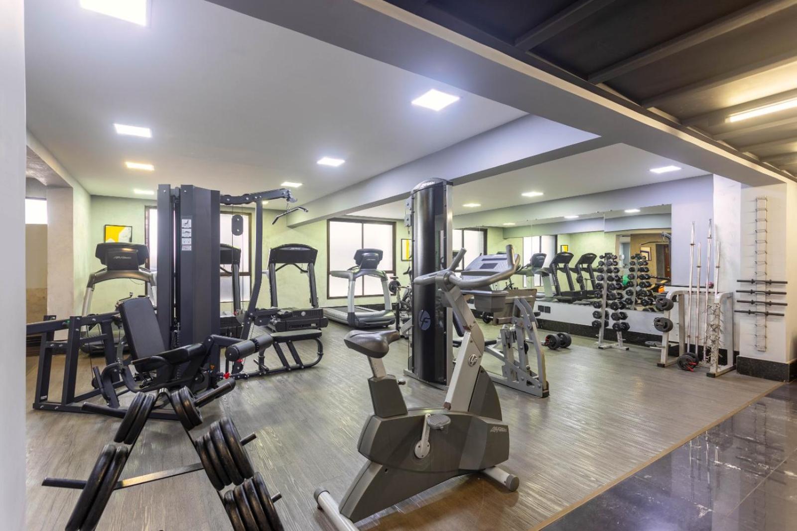 Ouro Minas Hotel Belo Horizonte, Dolce By Wyndham Extérieur photo The gym at the hotel