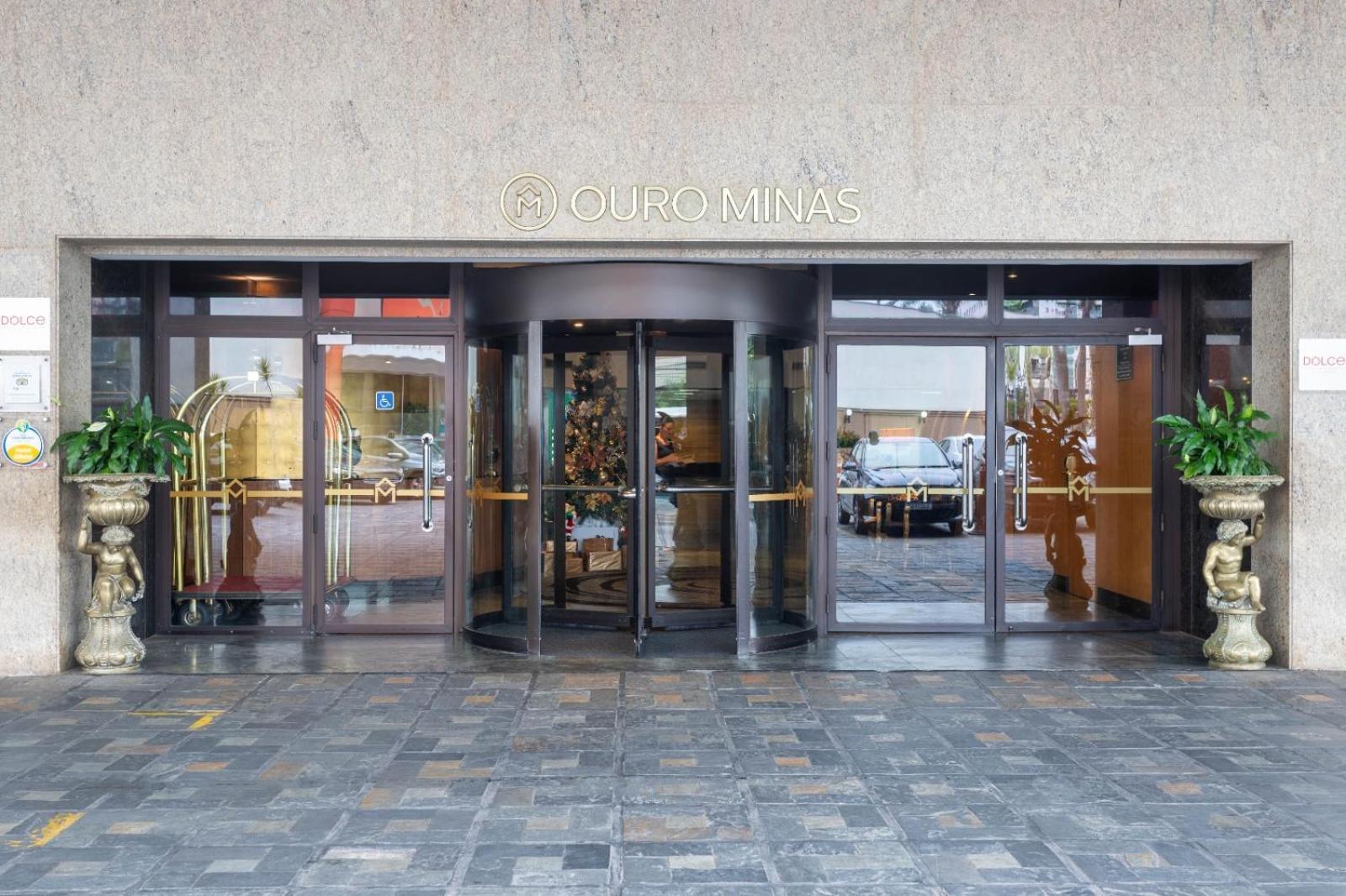 Ouro Minas Hotel Belo Horizonte, Dolce By Wyndham Extérieur photo Entrance to the hotel
